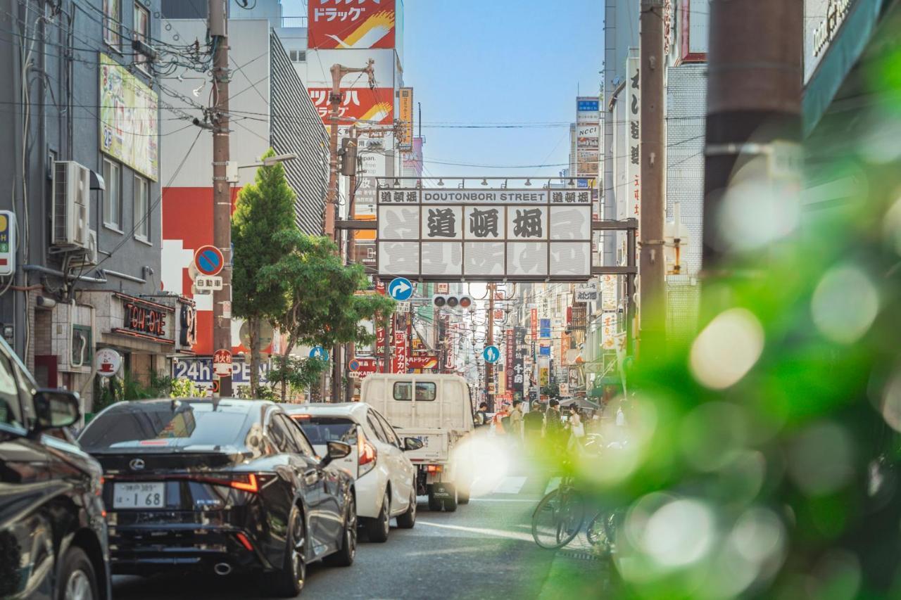 谷町君・星hotel・道頓福居 Osaka Eksteriør billede