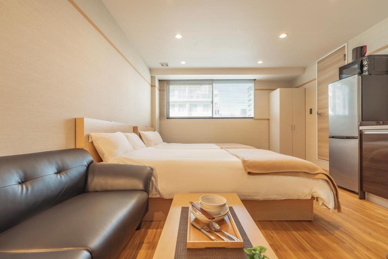 谷町君・星hotel・道頓福居 Osaka Eksteriør billede